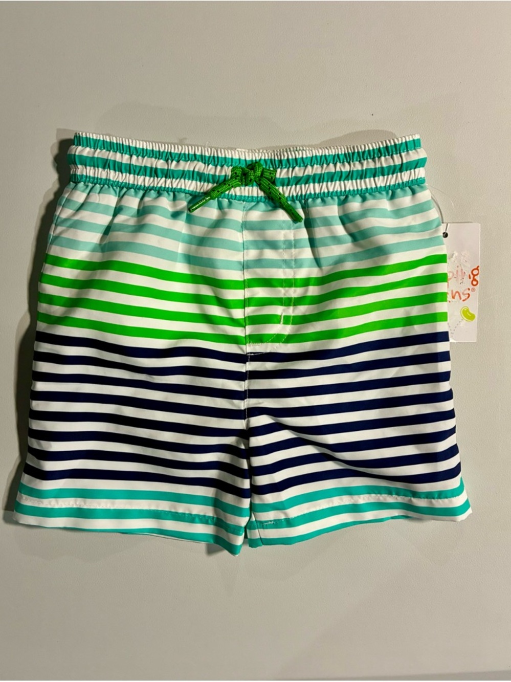 jumping beans Boys' Striped Swim Trunks